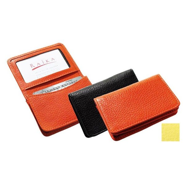 Raika 275in x 4125in Gussetted Card Case Yellow RO 156 YELLOW